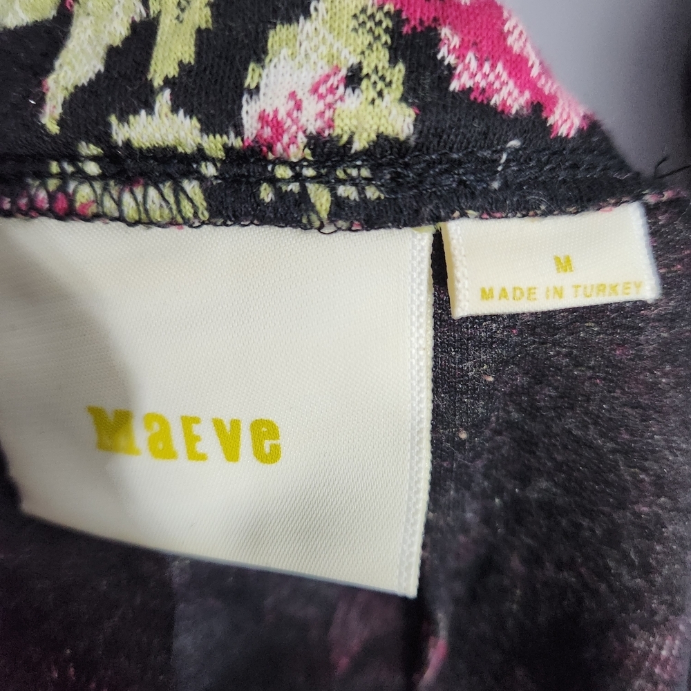 Maeve Black Floral Pencil Skirt - Picture 6 of 6
